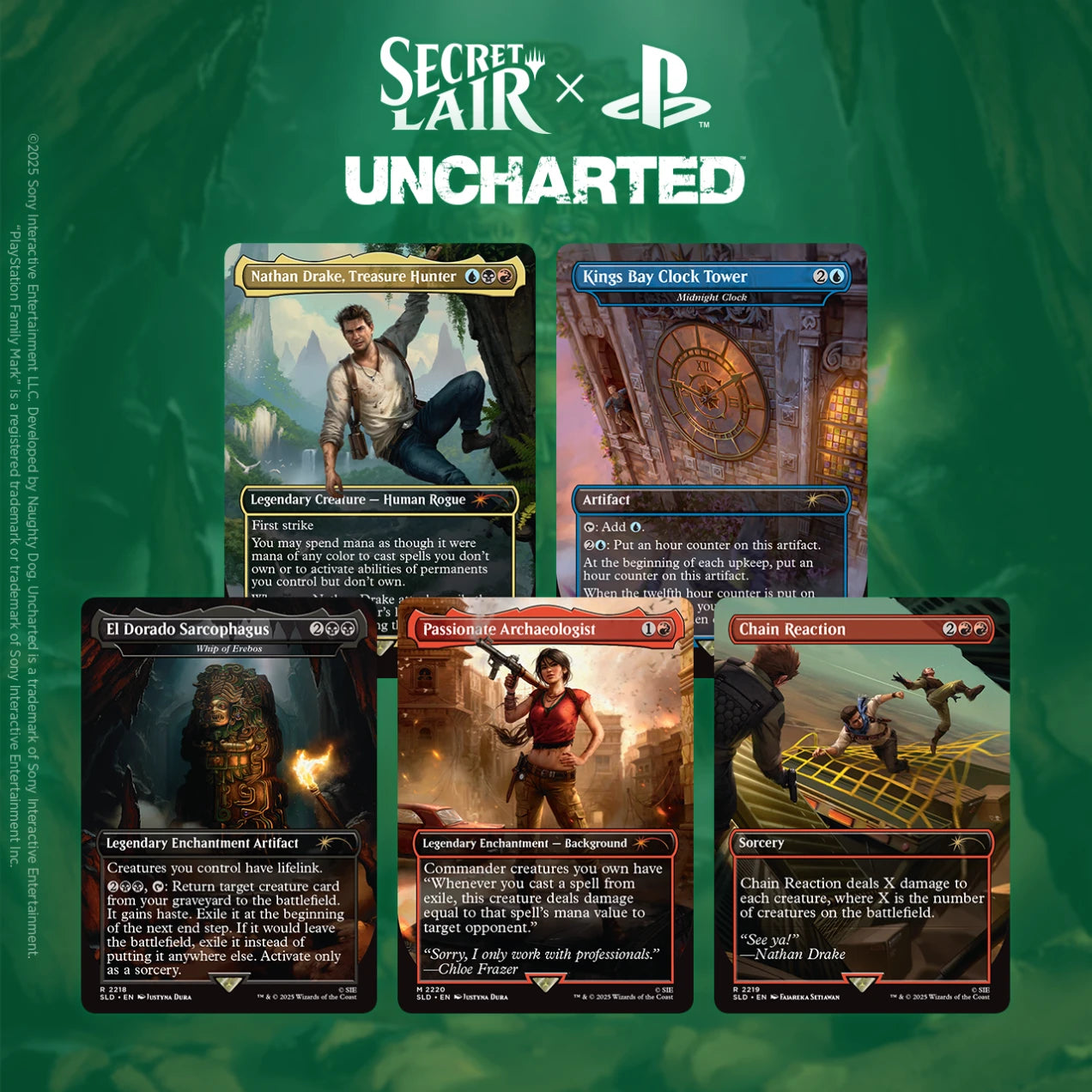 MTG Secret Lair x Uncharted