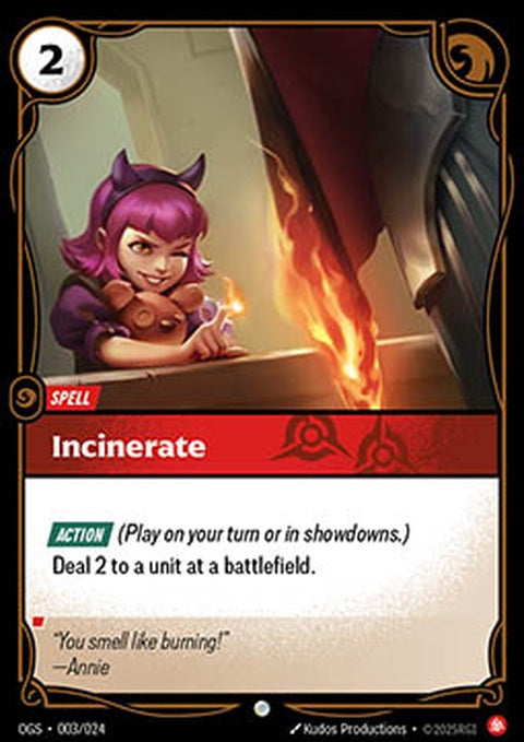 3-incinerate