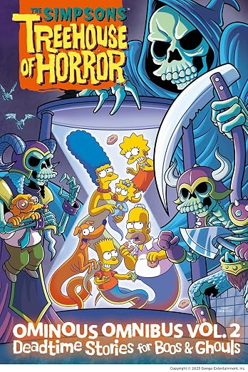 The Simpsons Treehouse Of Horror Ominous Omnibus Vol 02 Deadtime Stories for Boos & Ghouls
