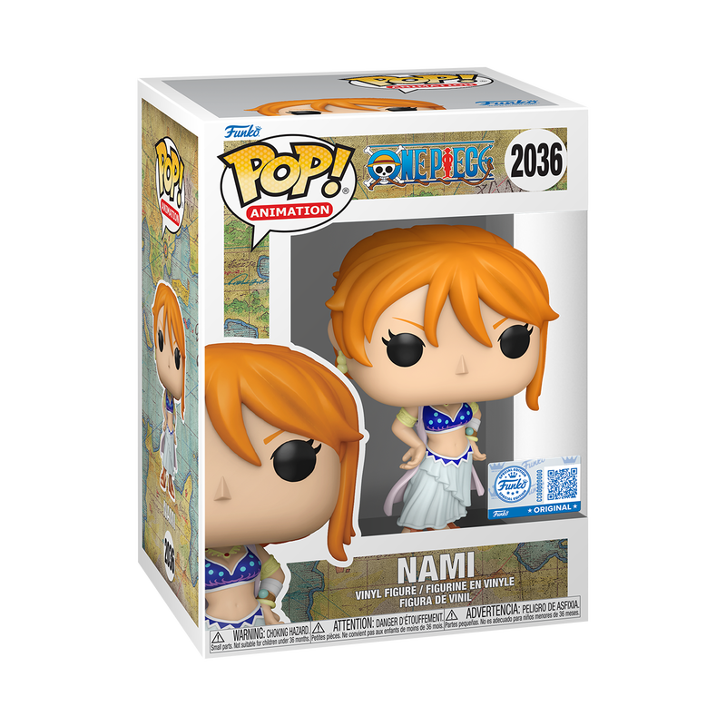 Animation Pop Vinyl OP Nami Alabasta Exc