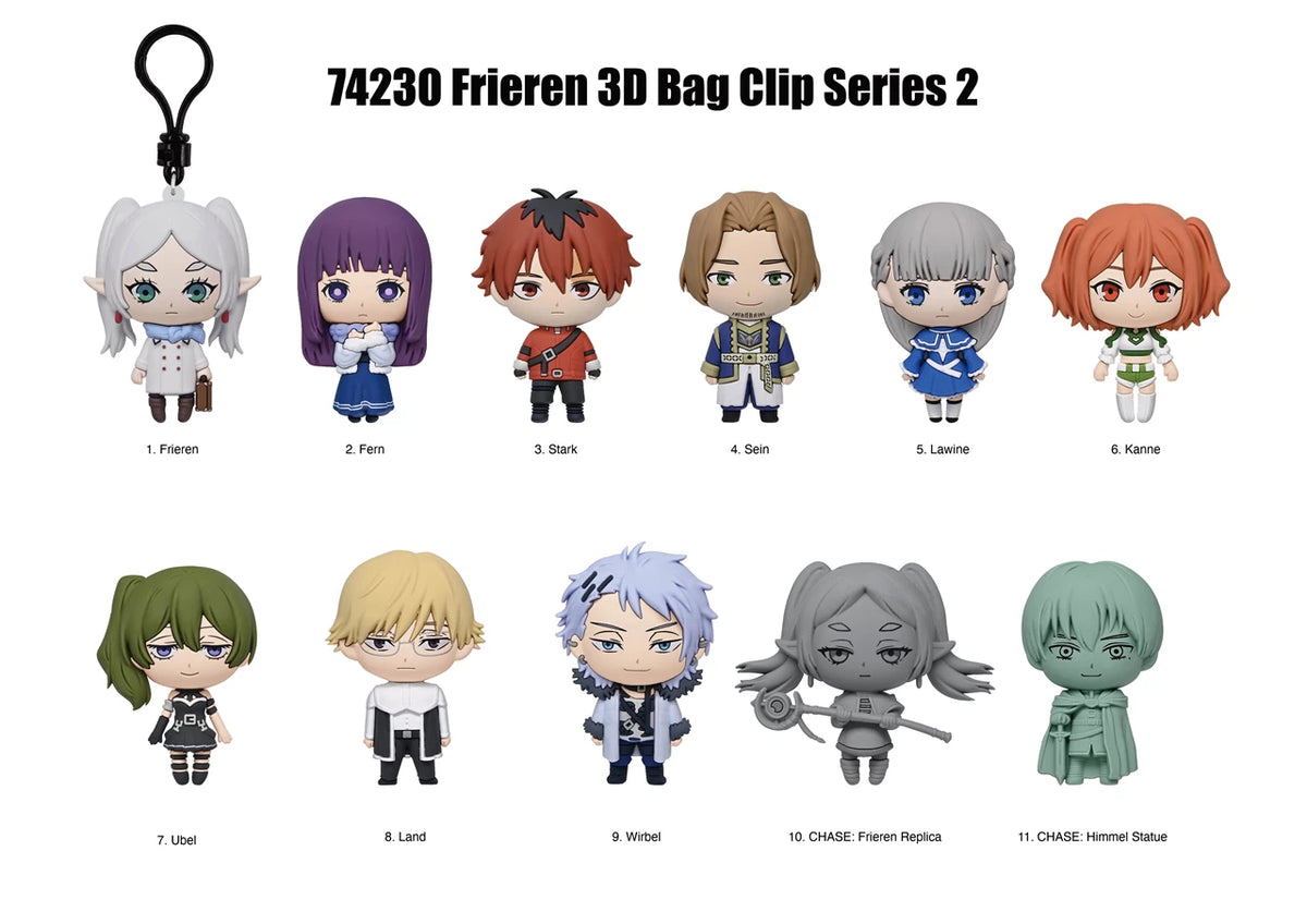 Monogram Frieren Series 2 3D Keychains Blind Bag