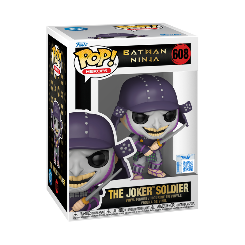 DC Heroes Pop Vinyl Batman Ninja Joker Soldier Exc