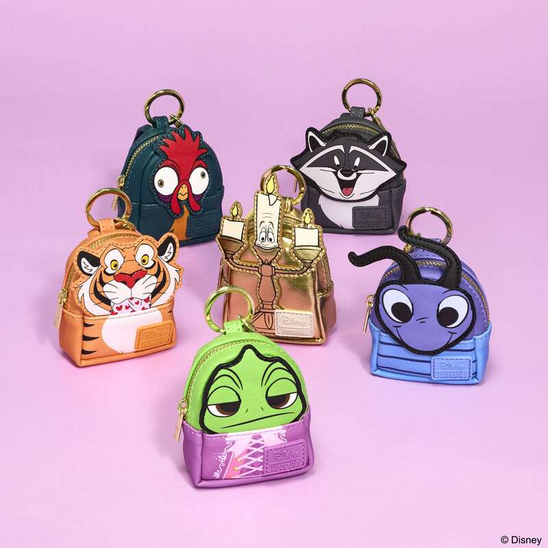 Disney Princess Sidekicks LF Mystery Mini Backpack Keychain Charm Blind Box