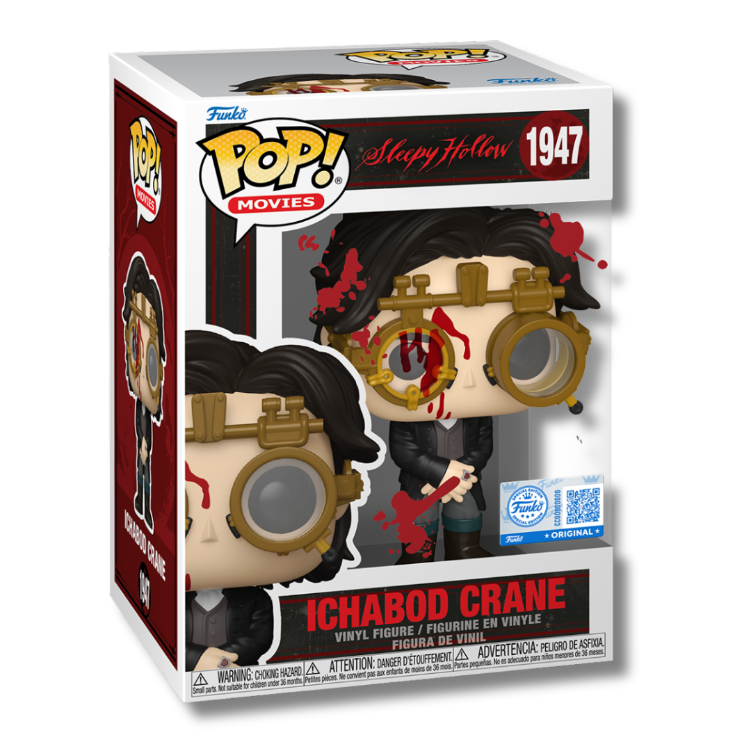 Pop! Movies Sleepy Hollow Ichabod Crane Bloody Exclusive
