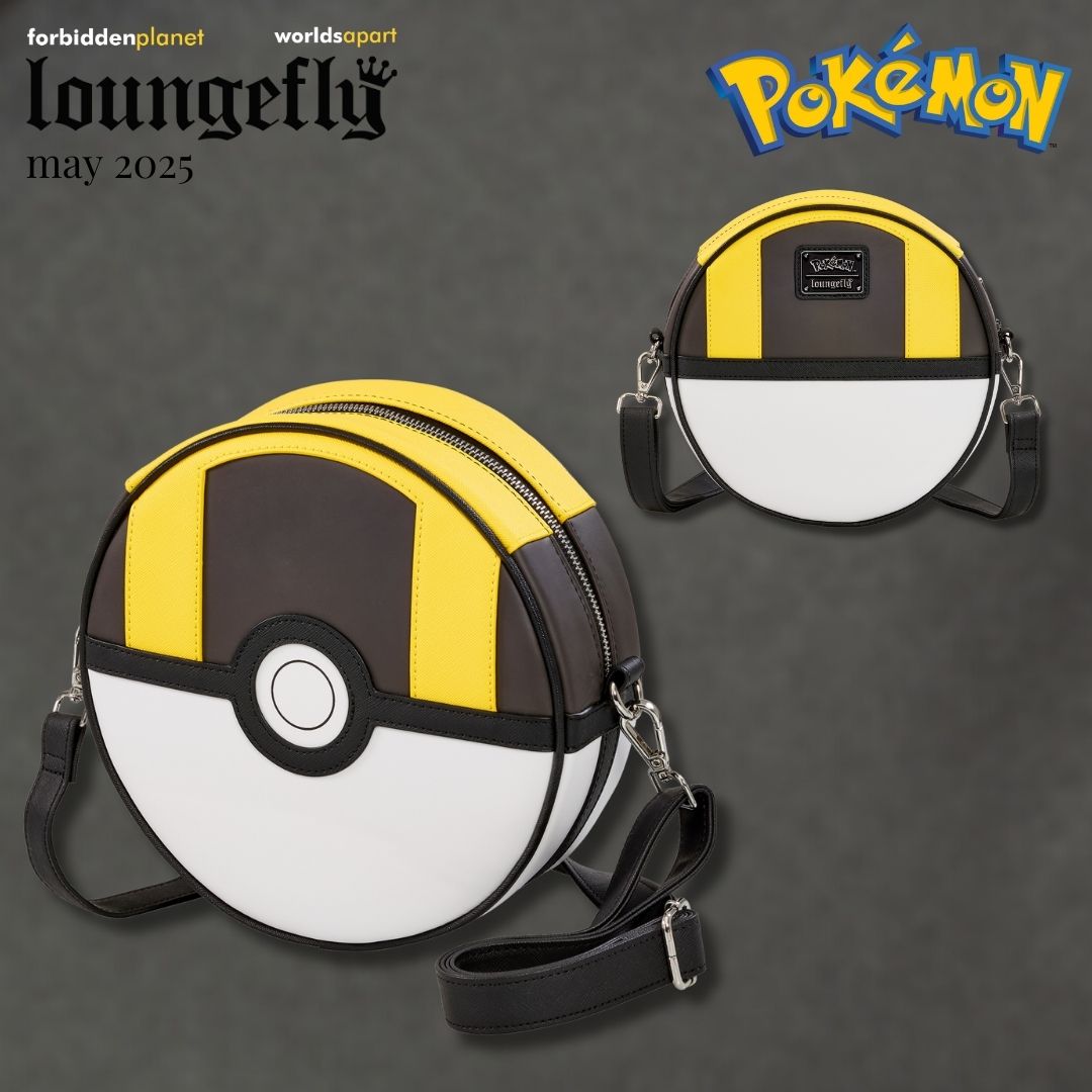 POKEMON POKEBALL ULTRA BALL LF CROSSBODY BAG