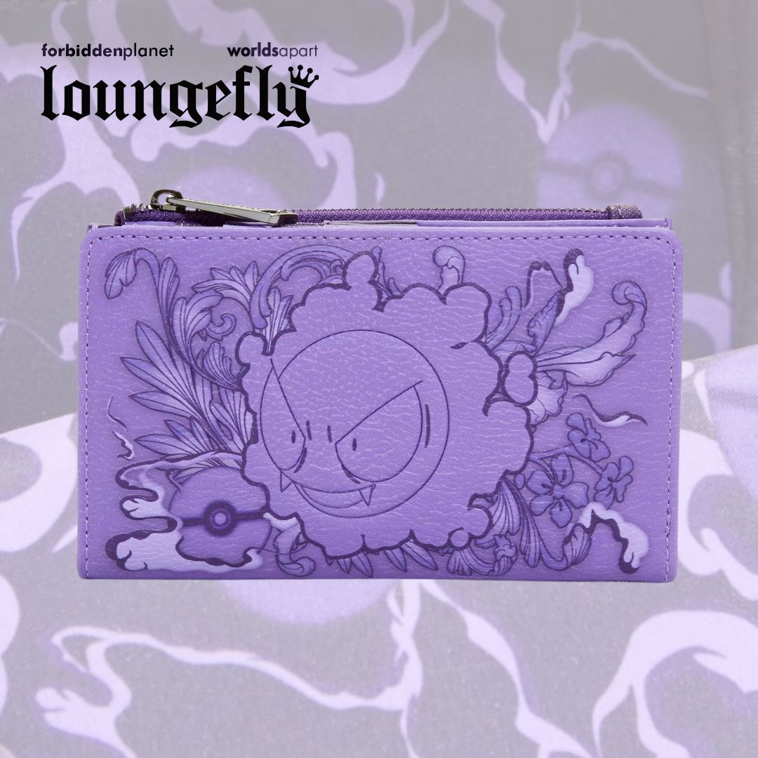 Pokemon Gengar Purple Tooling Wallet Exclusive