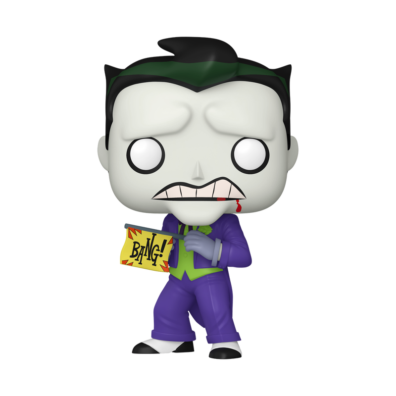DC Comics Pop! Vinyl The Joker w/Bang Flag Exclusive