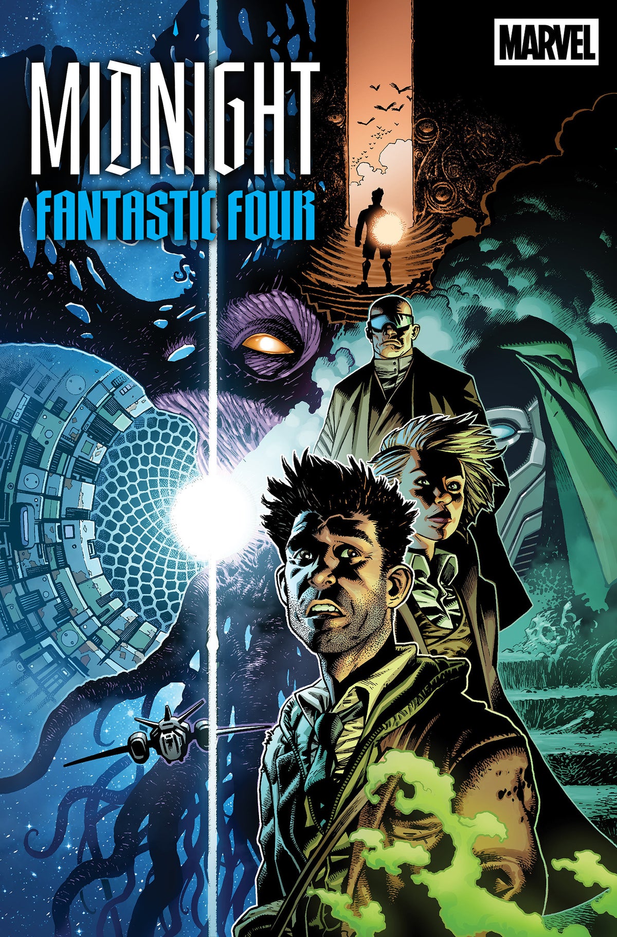 Midnight Fantastic Four #1 2nd Ptg Uncloaked