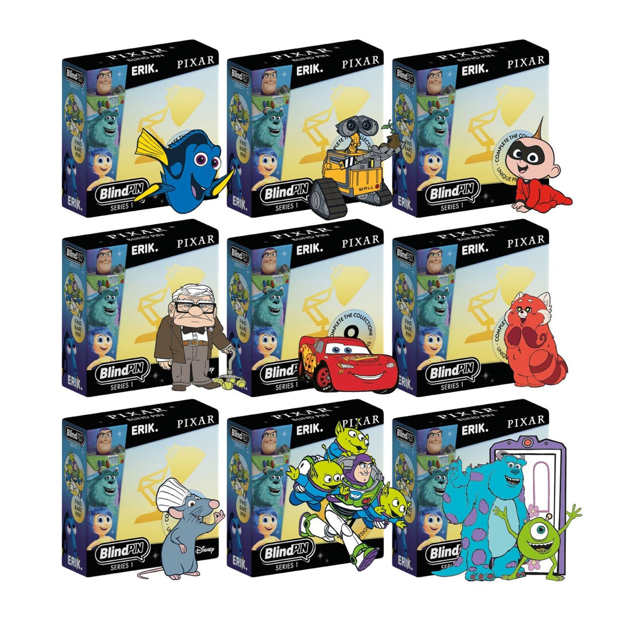 Pixar Enamel Blind Pin