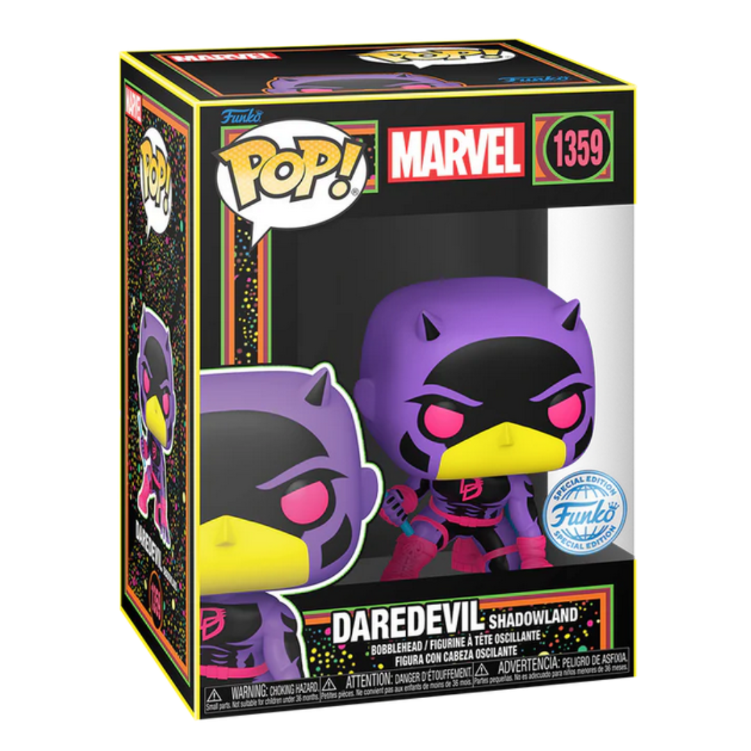 Pop! Marvel Daredevil Shadowland Black Light Exclusive