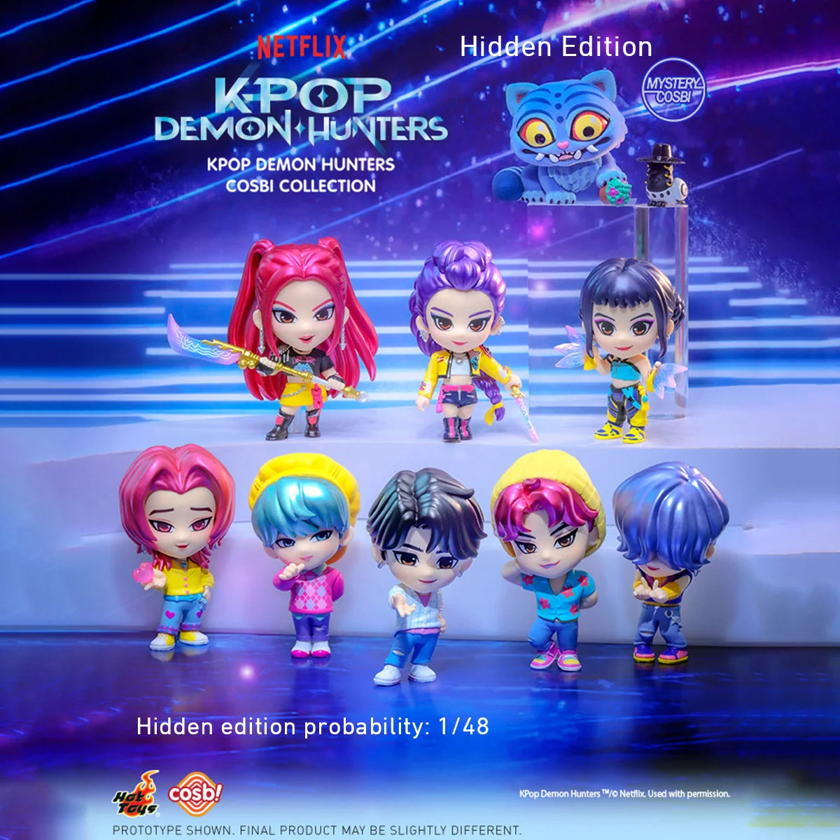 Hot Toys K-Pop Demon Hunters Vinyl Huntress Squad Blind Box