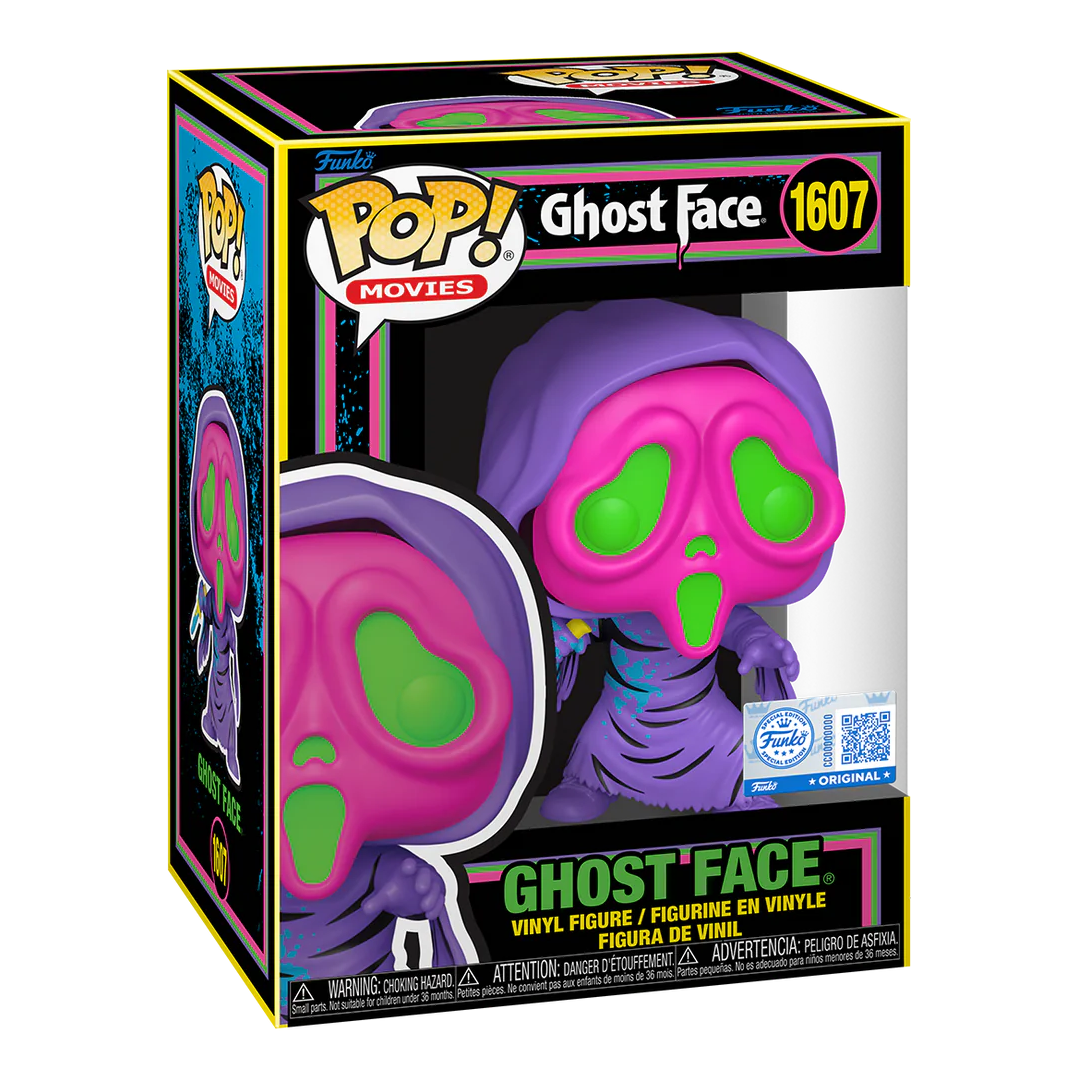 Pop! Movies Ghost Face (Black Light) Exclusive