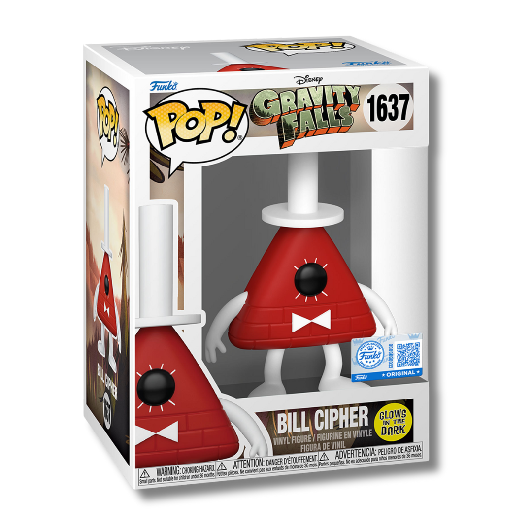 Pop! Disney Gravity Falls Bill Cipher Glow In The Dark Exclusive