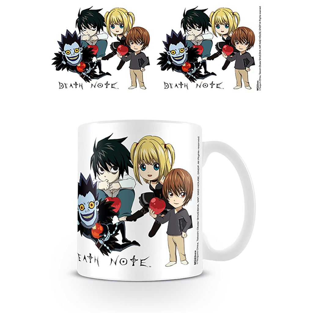 Death Note (Chibi) 11oz/315ml White Ceramic Mug