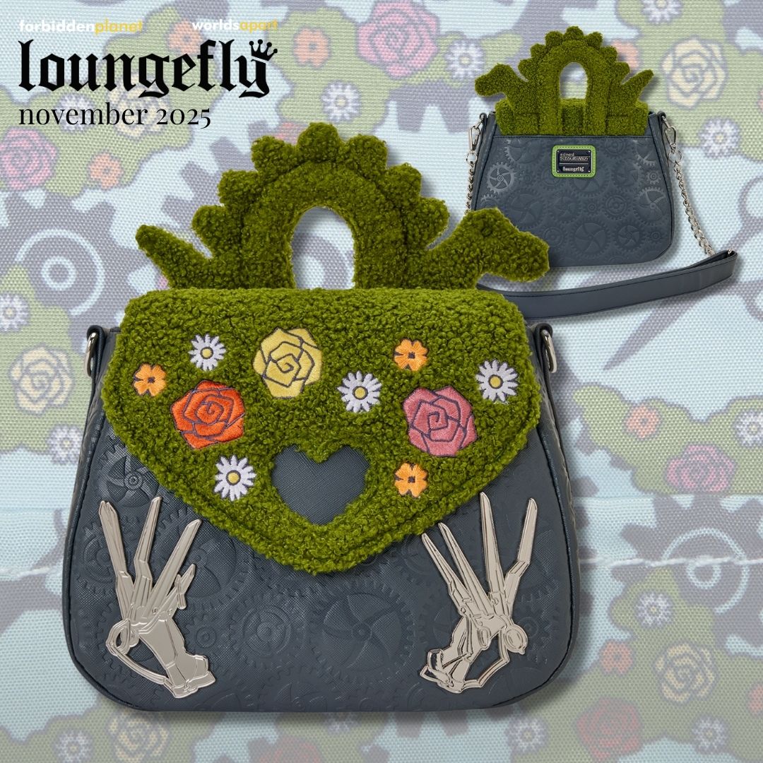 EDWARD SCISSORHANDS LF SHERPA CROSSBODY BAG