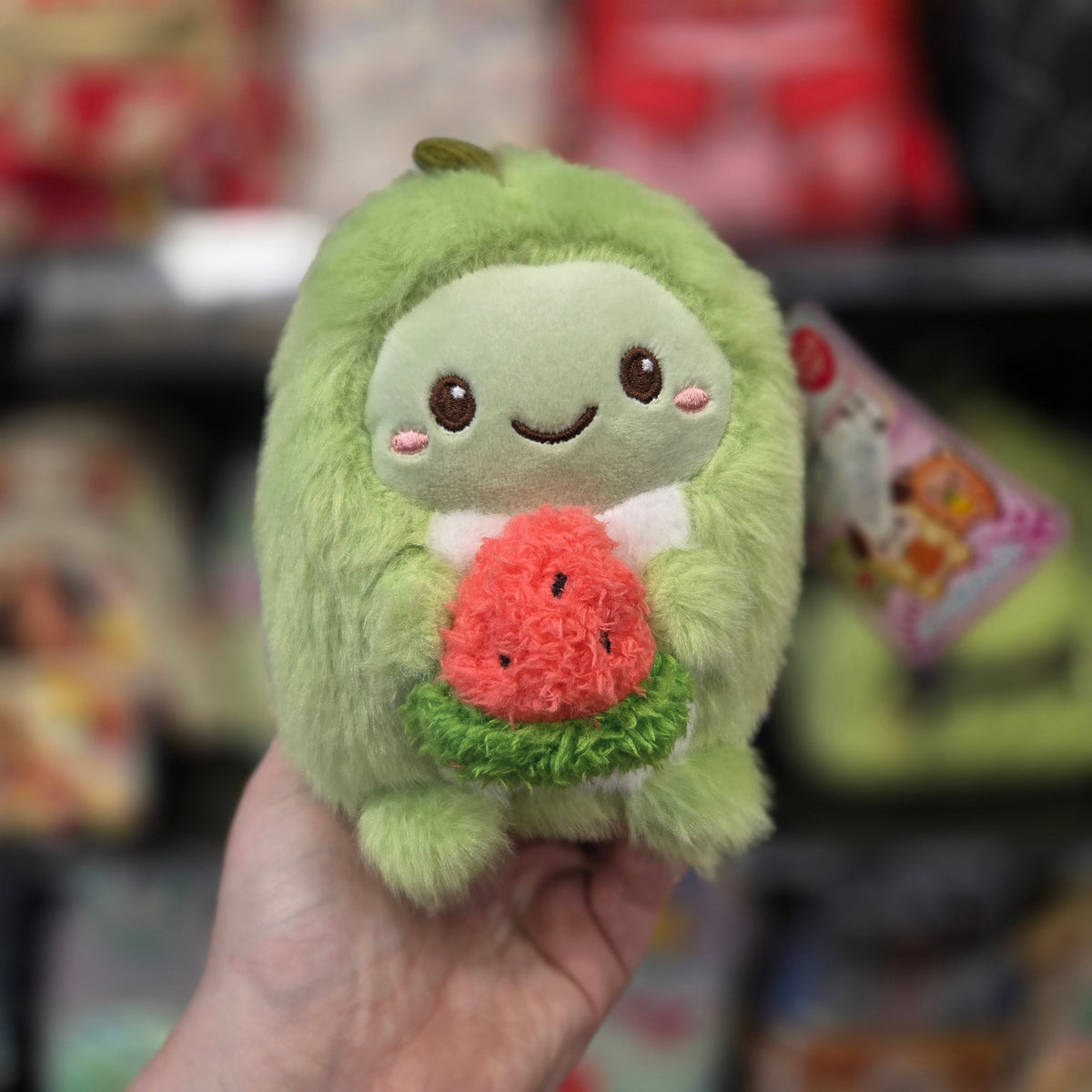 Cute Kawaii Plush With Fluffy Body & Fruit Dinosaur 10cm Plush