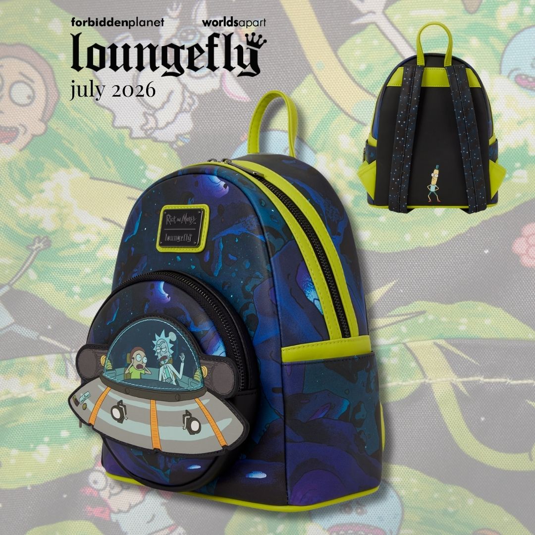 CARTOON NETWORK RICK AND MORTY SPACE CRUISER MINI BACKPACK
