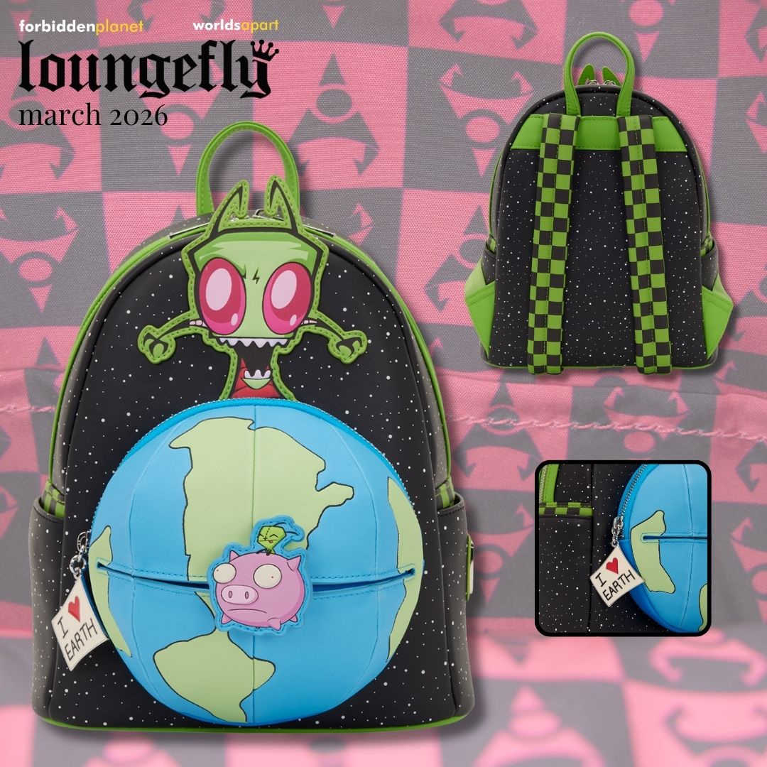 LF NICKELODEON INVADER ZIM GLOW MINI BACKPACK