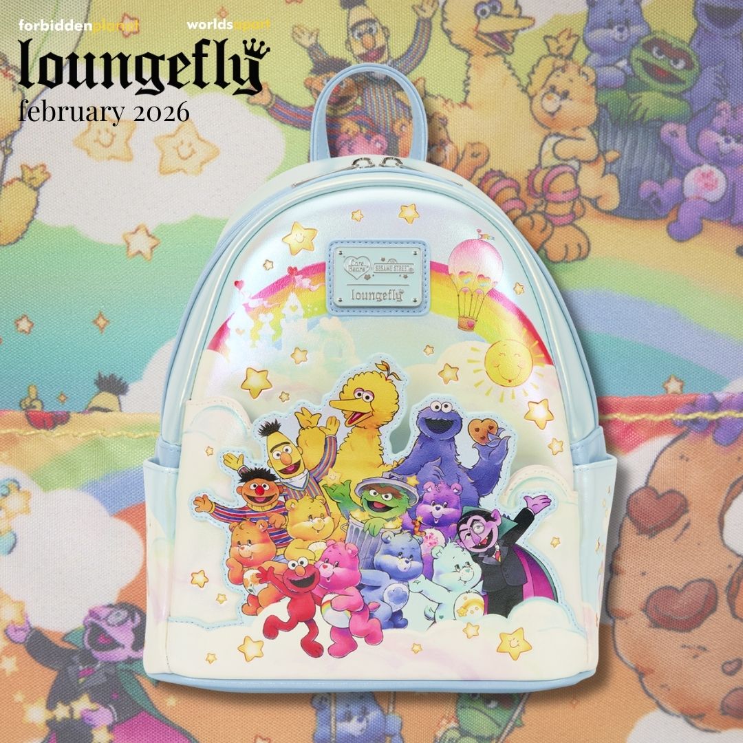LF CARE BEARS X SESAME STREET MINI BACKPACK