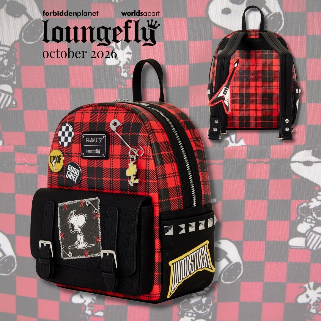 LF Peanuts Snoopy Grunge Mini Backpack