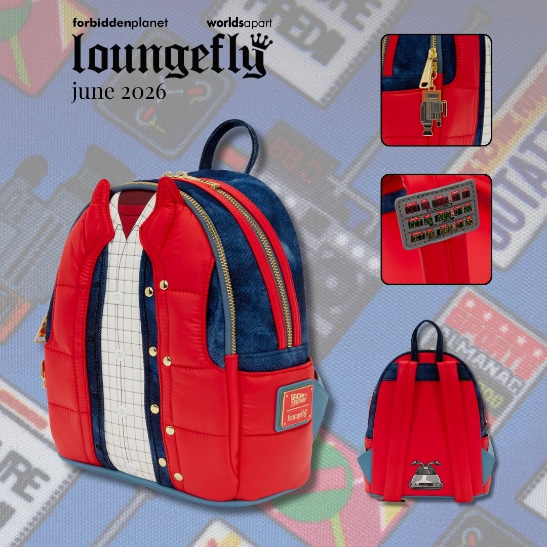 Universal Back To The Future Marty Mcfly Cosplay Mini Backpack