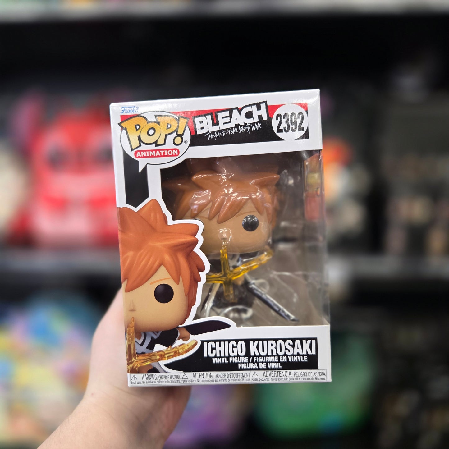 Animation Pop Vinyl Bleach TYBW Ichigo