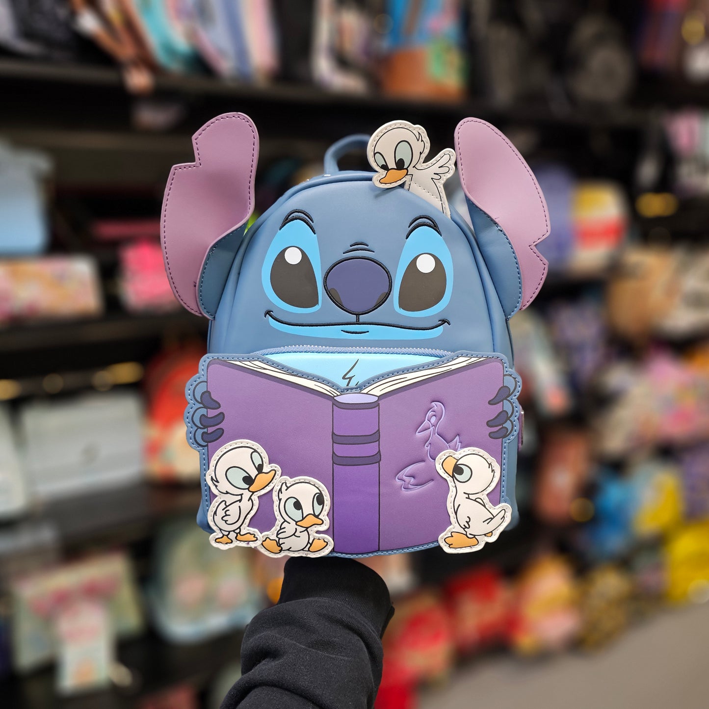 DISNEY LILO AND STITCH STORY TIME DUCKIES LF MINI BACKPACK