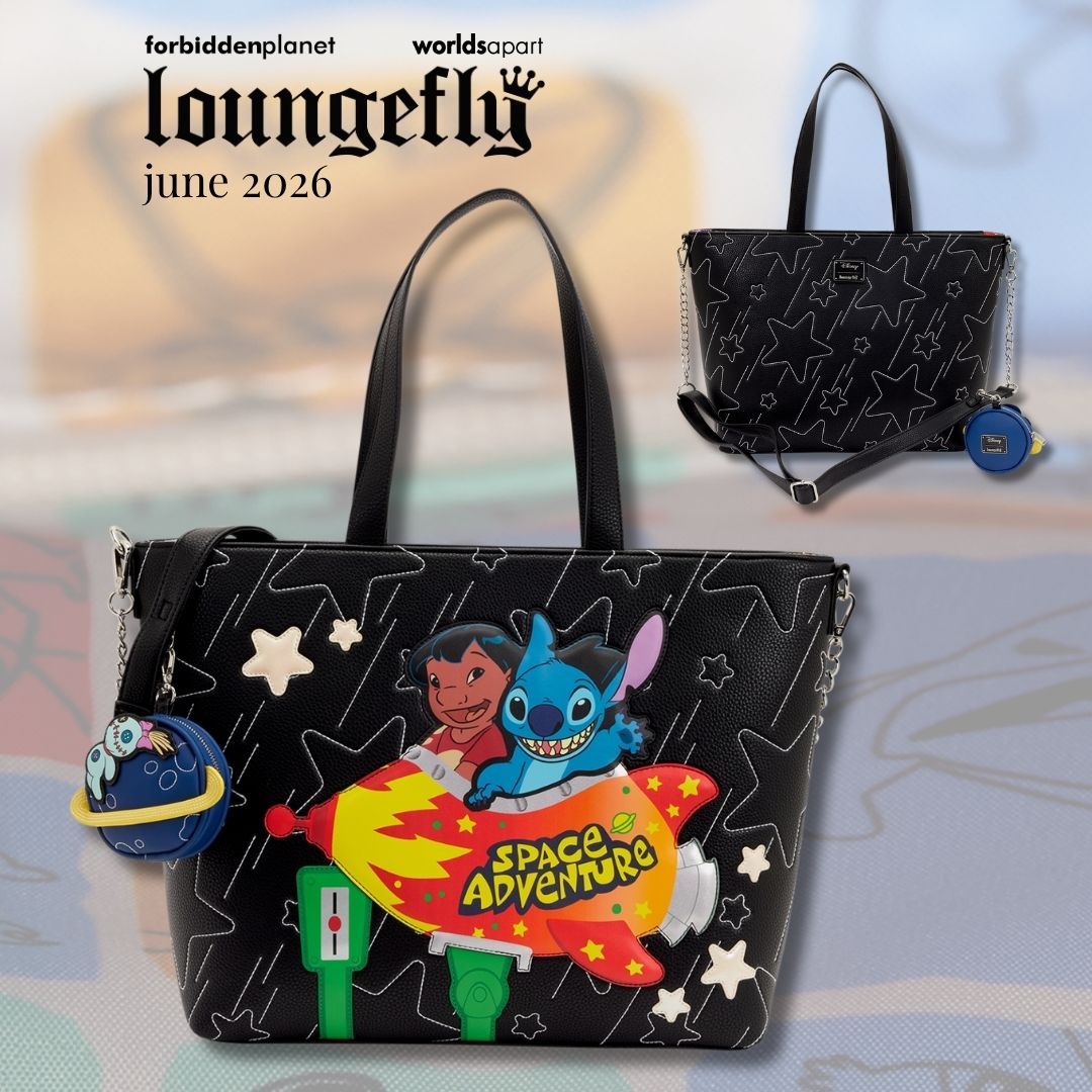 DISNEY LILO & STITCH SPACE ADVENTURE TOTE CROSSBODY BAG