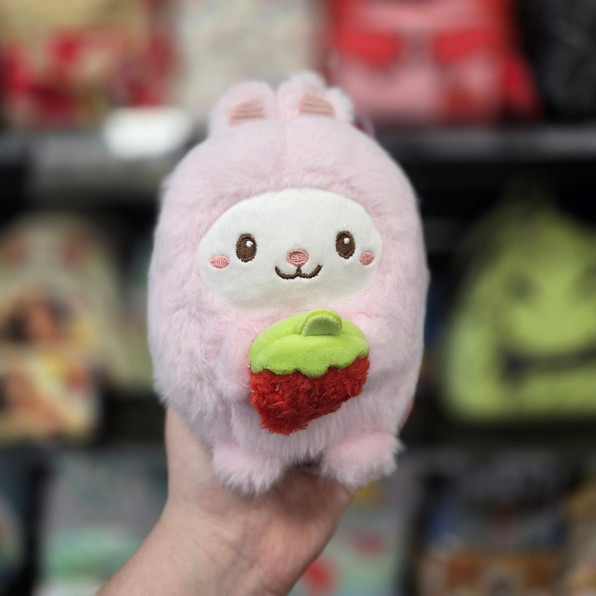 Cute Kawaii Plush With Fluffy Body & Fruit Bunny 10ch Plush
