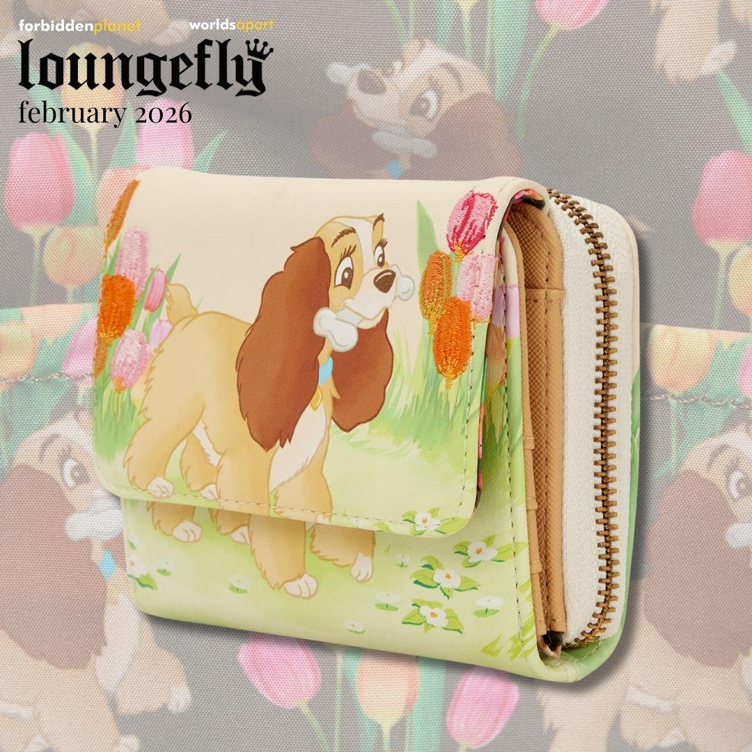 DISNEY LADY AND THE TRAMP PASTEL TULIP LF BIFOLD WALLET