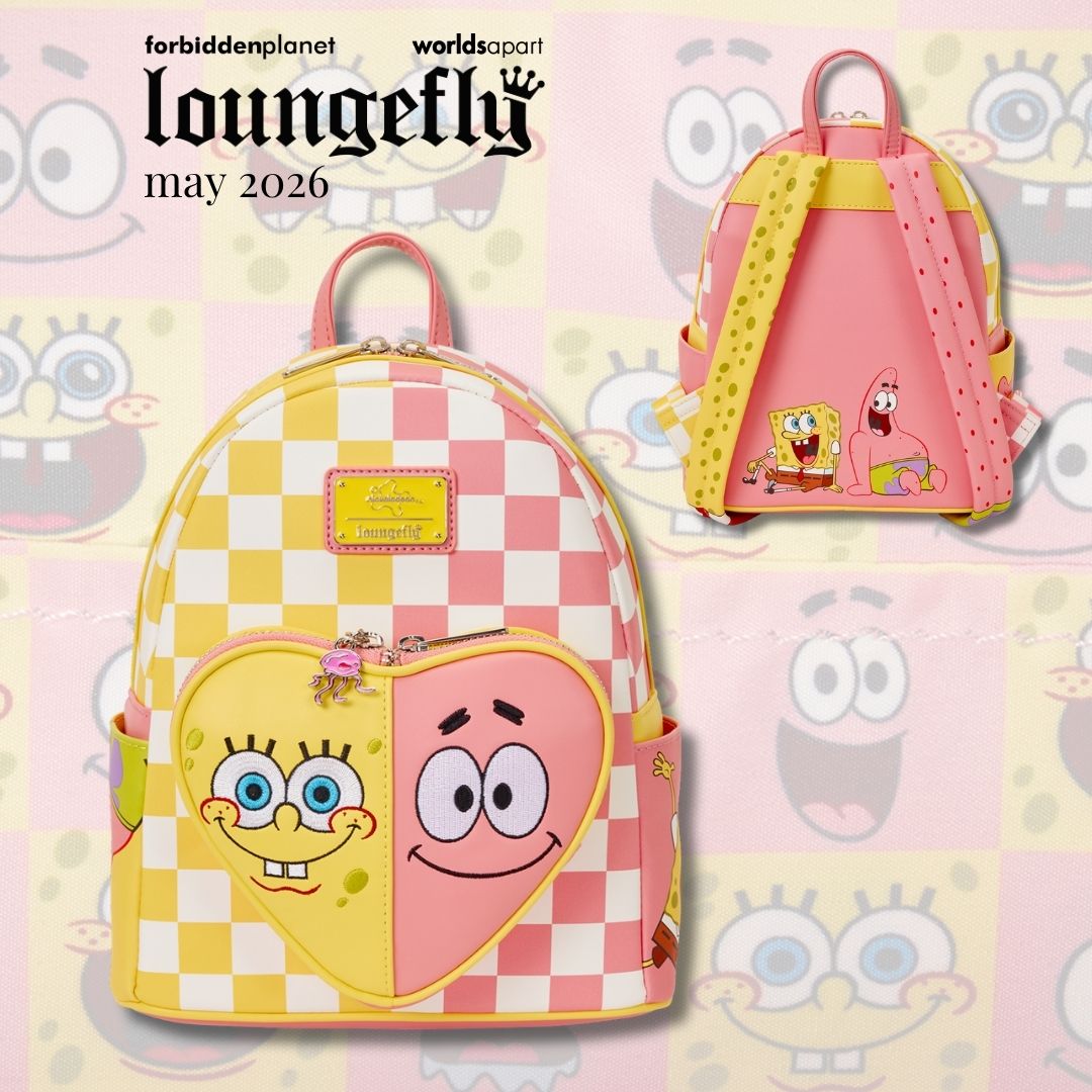 SPONGEBOB SQUAREPANTS & PATRICK STAR CHECKERED MINI BACKPACK