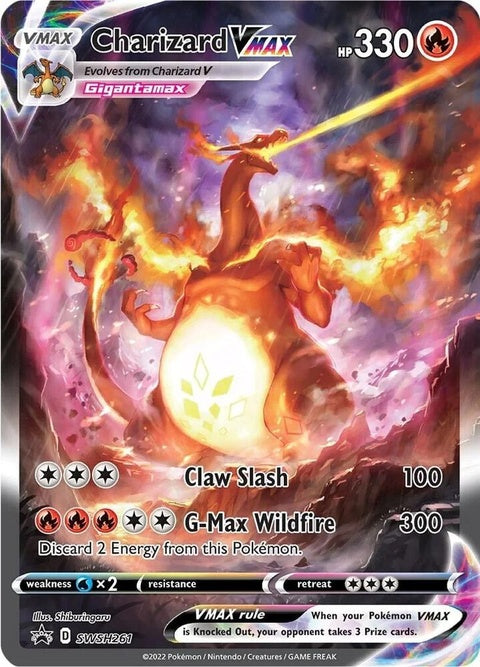 リザードンVMAX　Charizard　SWSH261 Charizard Vmax (SWSH261)| Pokemon Card – Forbidden Planet