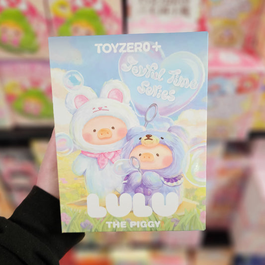 Lulu The Piggy Joyful Time Series Pvc Plush Keychain