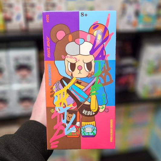 Pop Cuppo Rebel Bear Animal Series