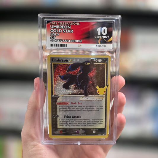 Umbreon Star (17) Graded ACE 10