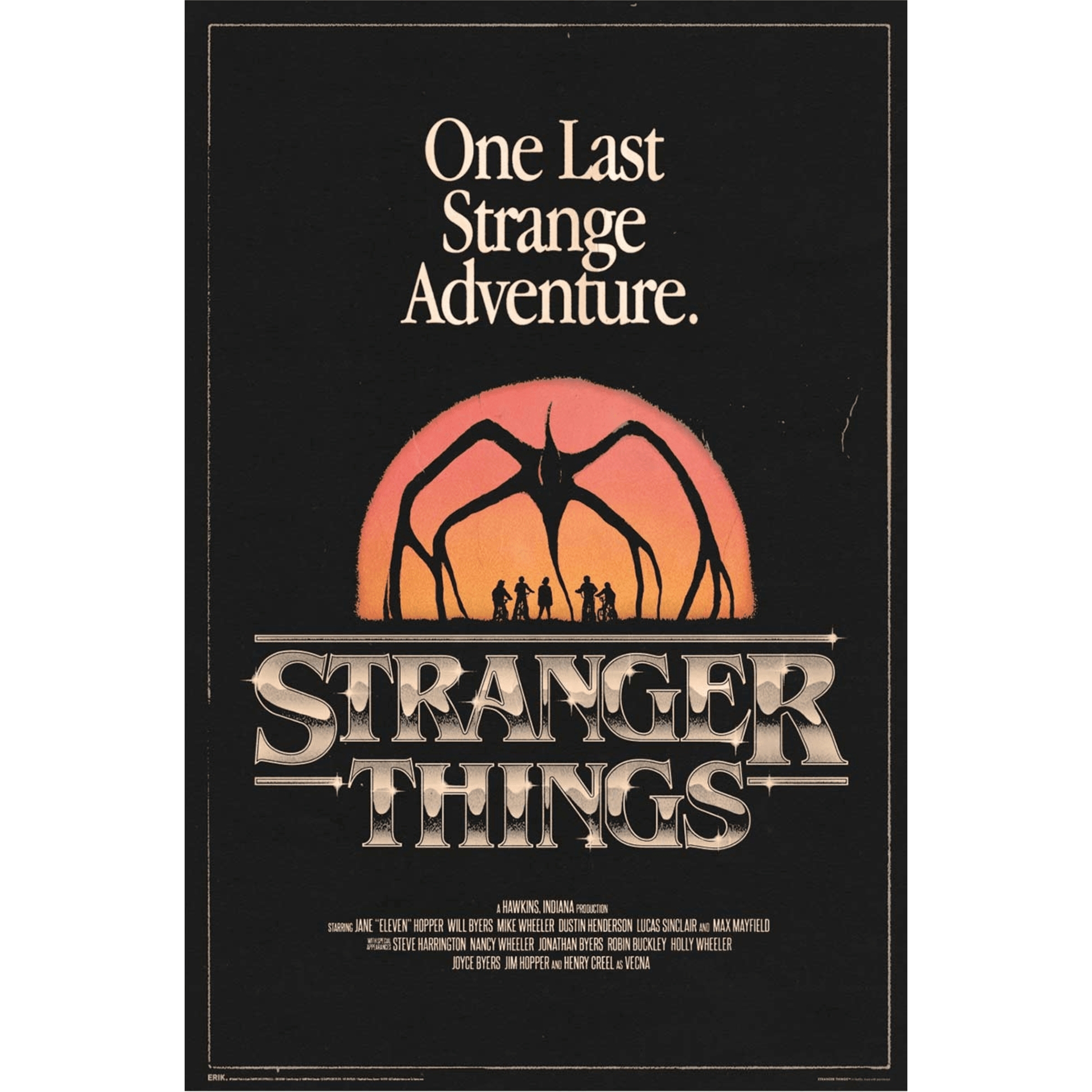 Erik Stranger Things One Last Adventure 61 x 91.5cm Maxi Poster	