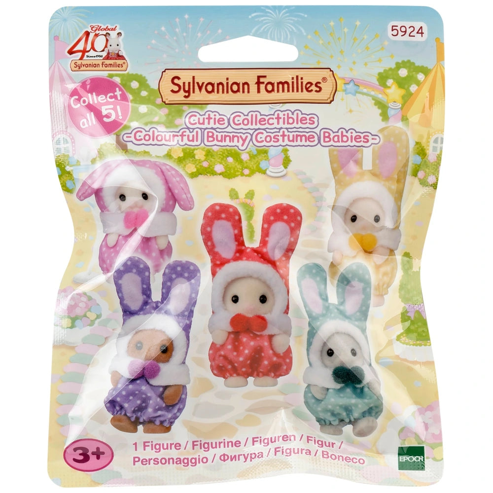 Sylvanian Families Cutie Collectibles Colourful Bunny Costume Blind Bag
