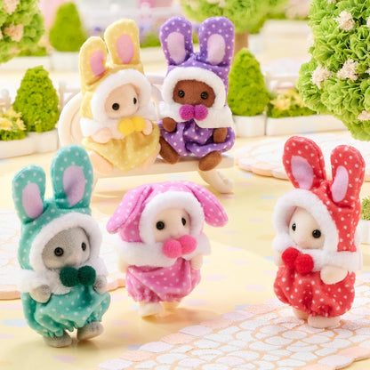 Sylvanian Families Cutie Collectibles Colourful Bunny Costume Blind Bag