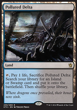 Polluted Delta - Khans of Tarkir (Rare) [KTK-239]