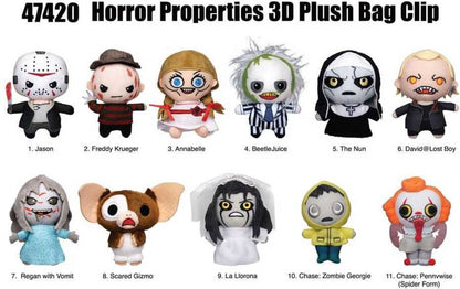 Monogram Horror Plush Bag Clips Blind Bag