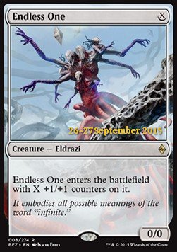 Endless One - Battle for Zendikar: Promos (Rare) [PBFZ-8]