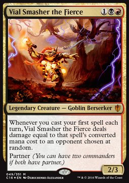 Vial Smasher the Fierce - Commander 2016 (Mythic) [C16-49]
