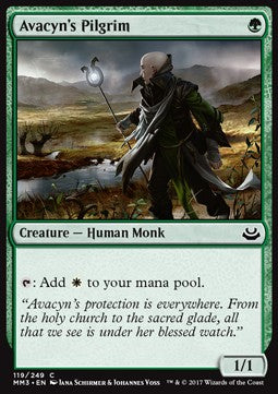 Avacyn's Pilgrim - Modern Masters 2017 (Common) [MM3-119]