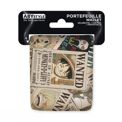 One Piece Wanted Vinyl Wallet