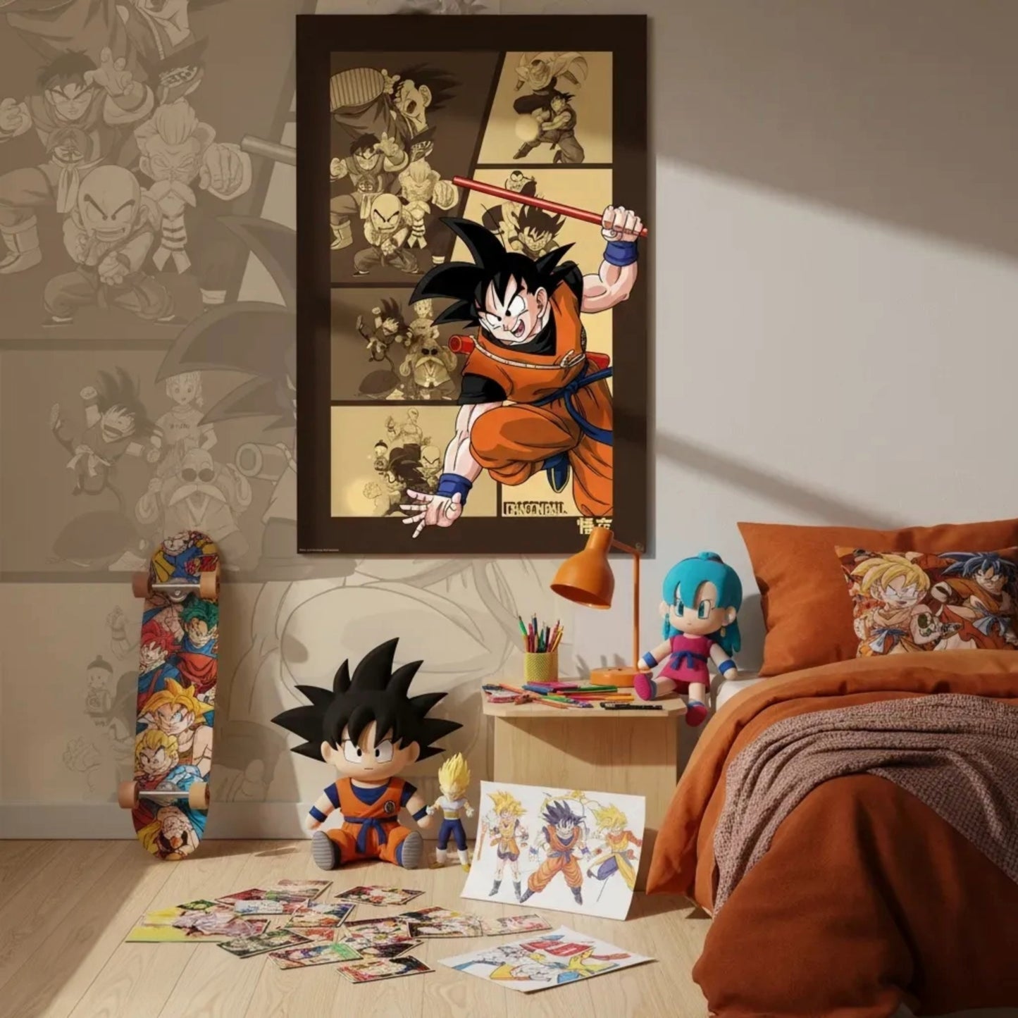 GB eye Dragon Ball Goku Retro 61 x 91.5cm Maxi Poster	
