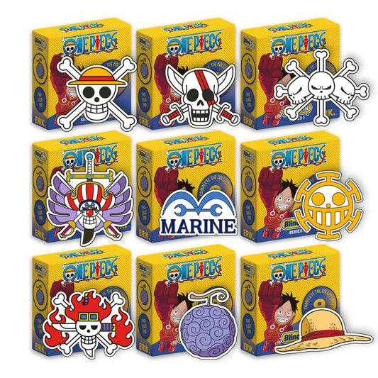 One Piece Enamel Blind Pin
