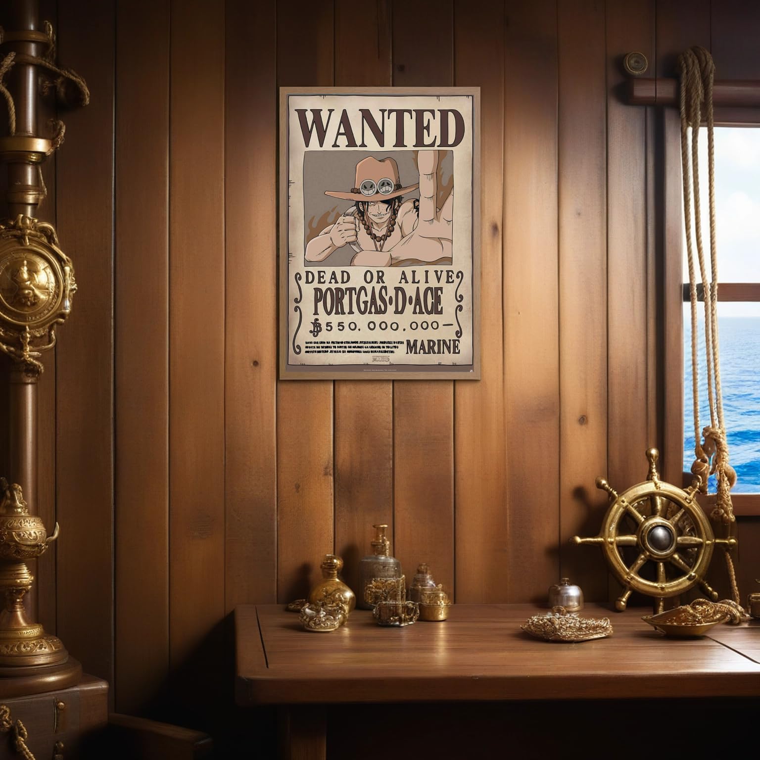 GB eye One Piece Wanted Ace 61 x 91.5cm Maxi Poster