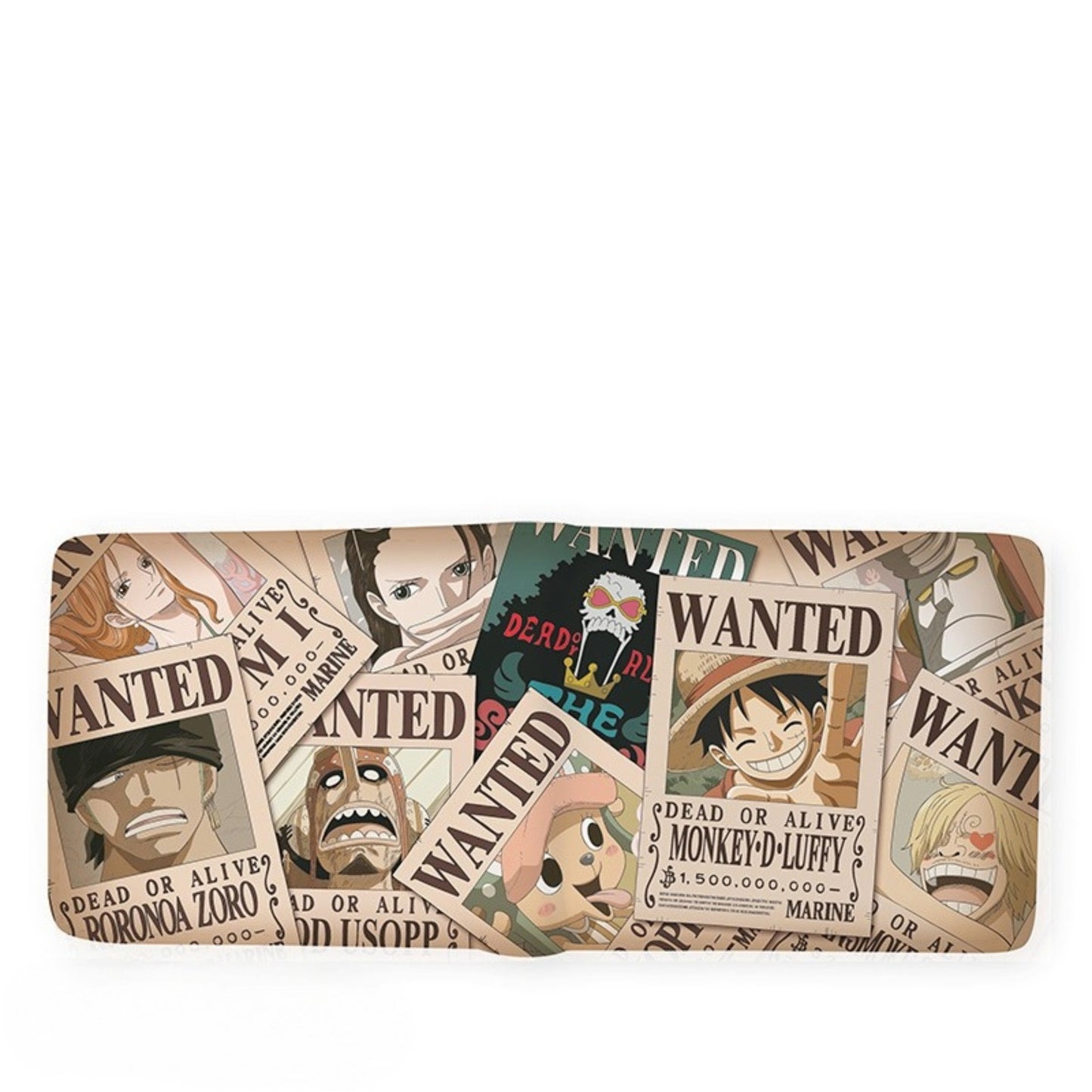 One Piece Wanted Vinyl Wallet