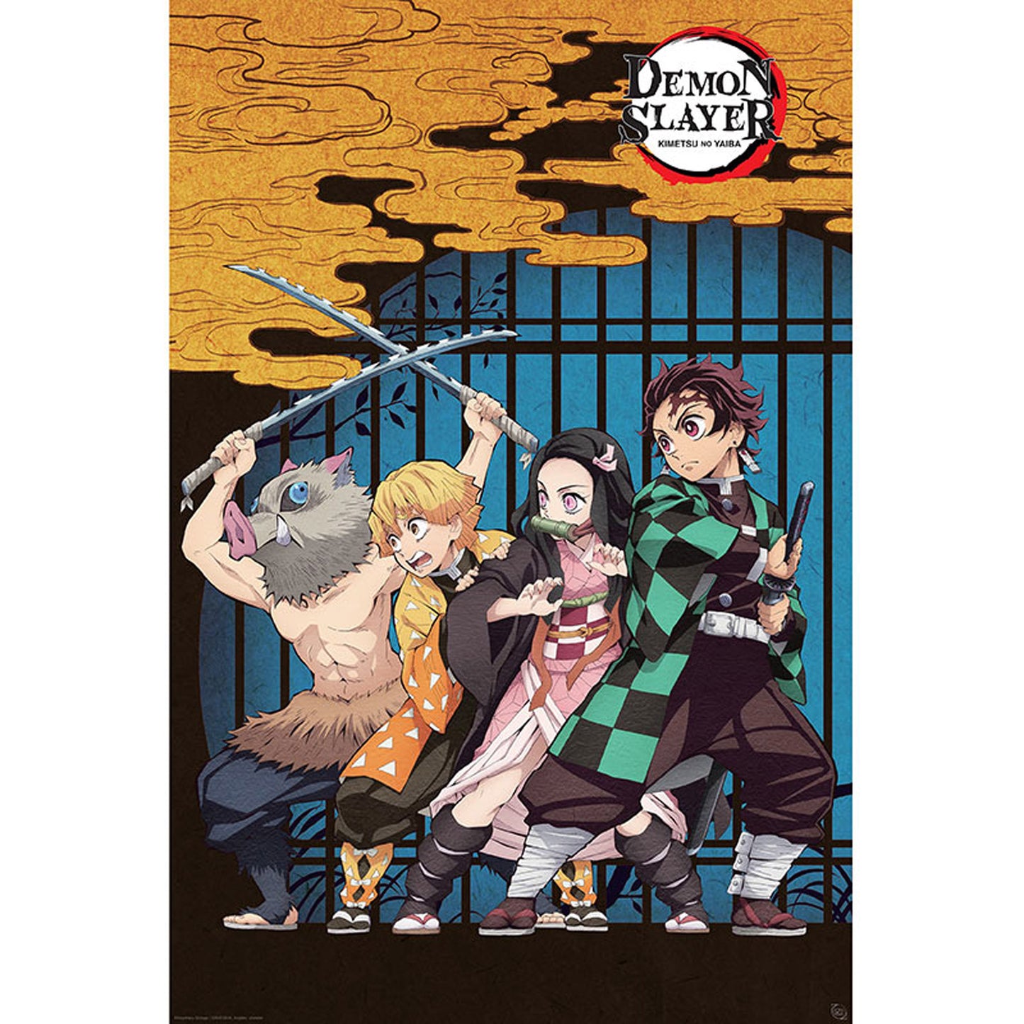 GB eye Demon Slayer Group 61 x 91.5cm Maxi Poster