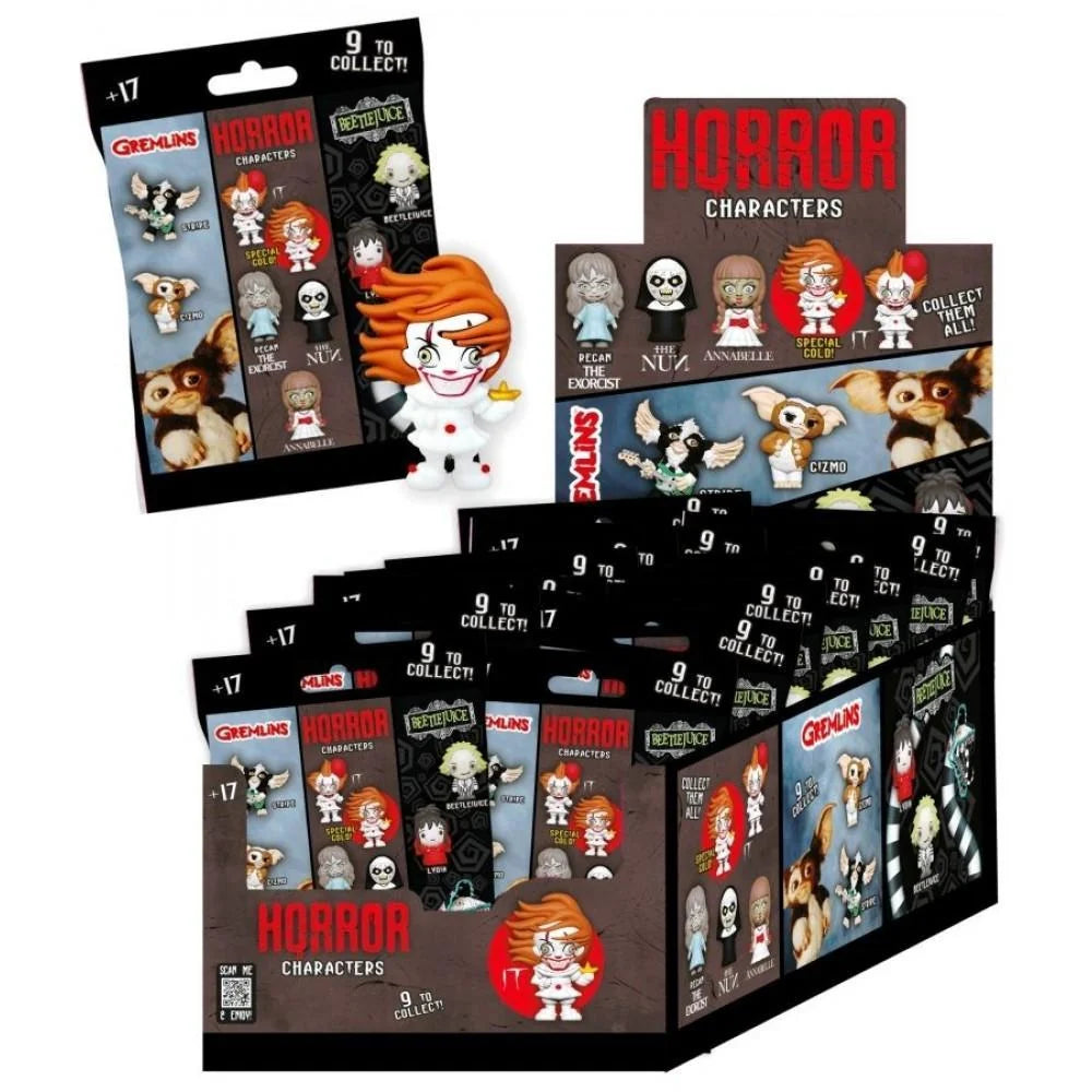 Warner Horror Buddies 3D Figurines Mystery Blind Bag